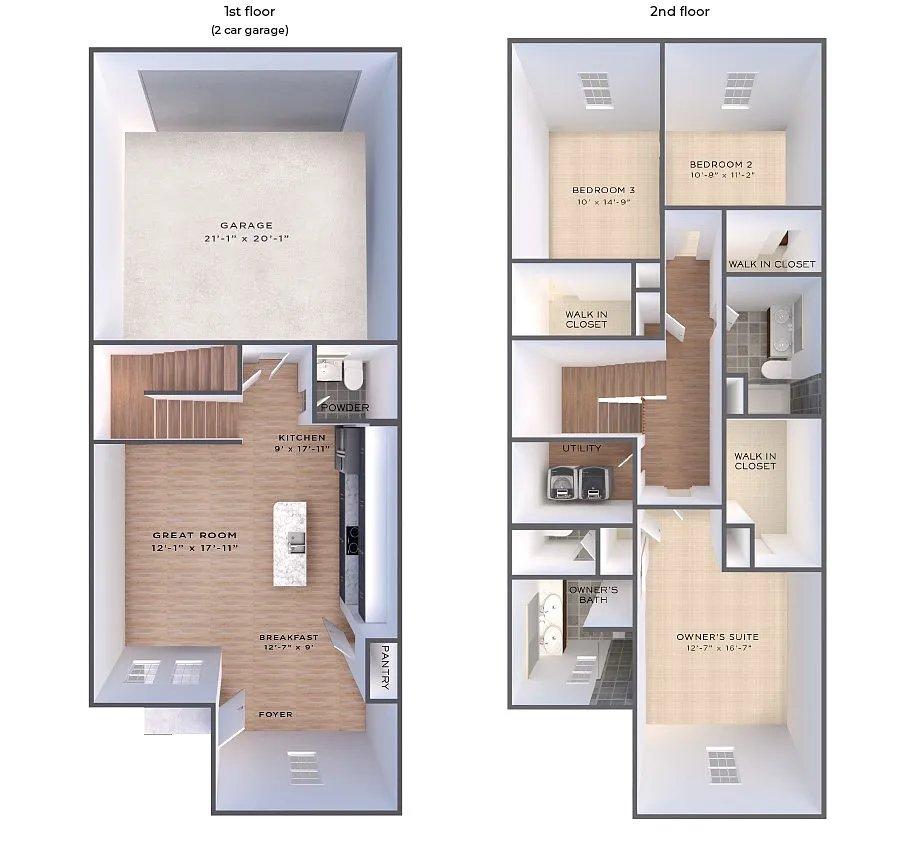 Jackson Floor Plan floor plan with room layout and dimensions