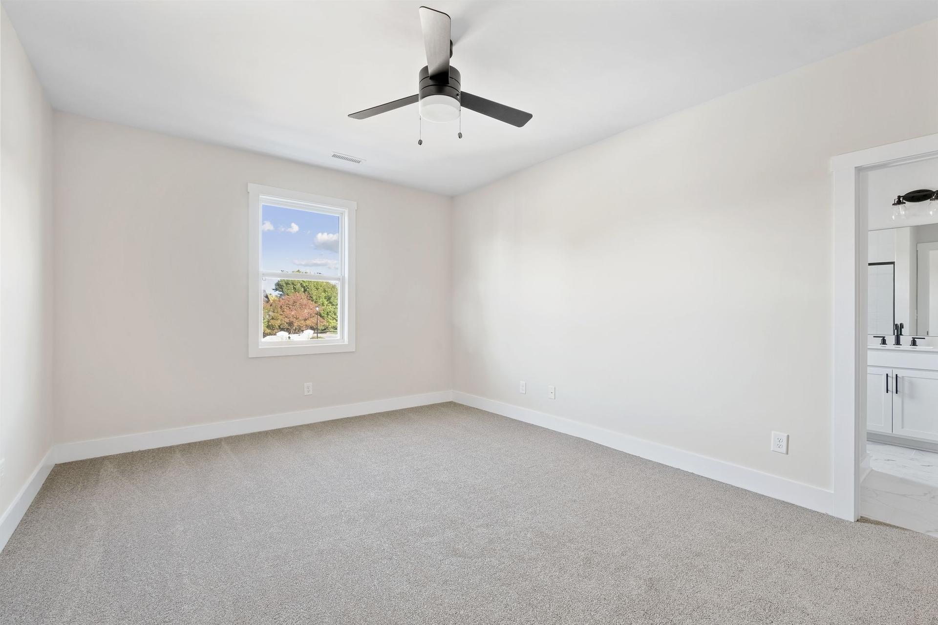 Allston bathroom design - new construction rental home