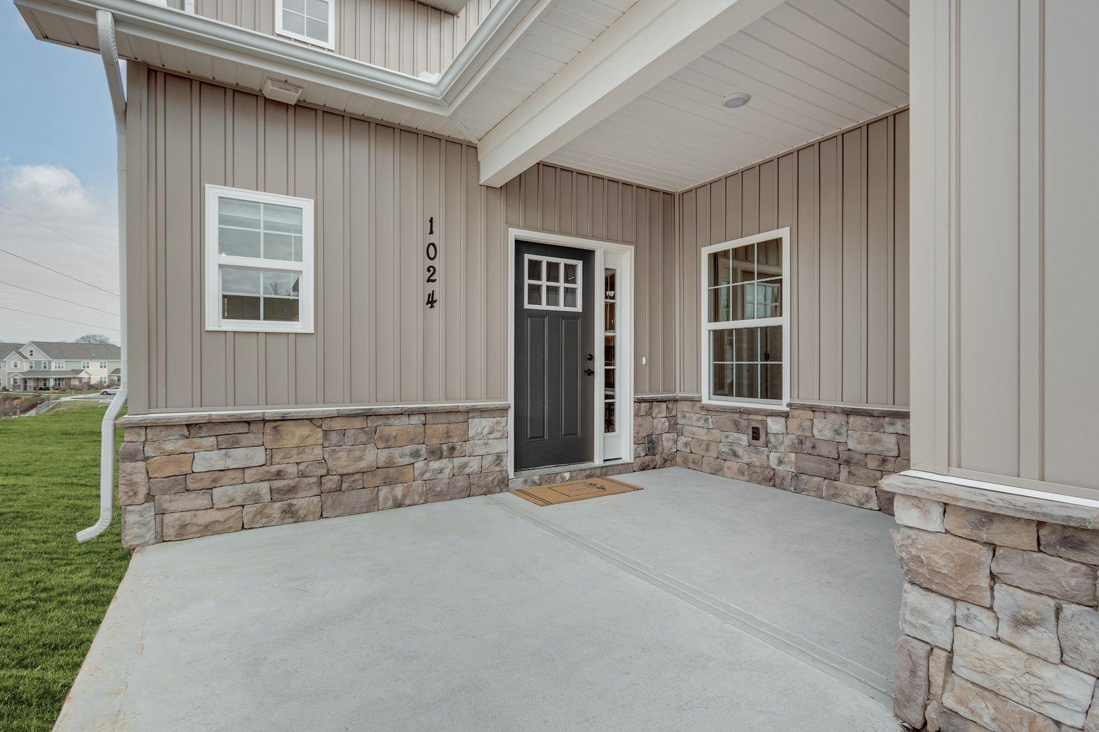 Preston Park bathroom design - new construction rental home