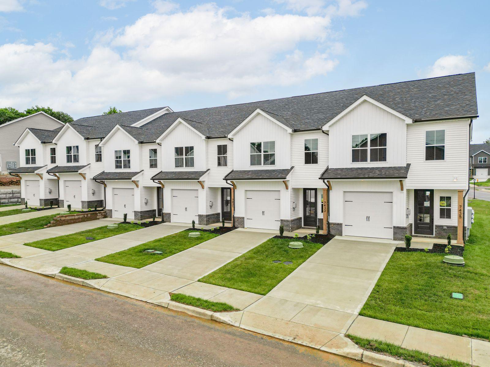 Snowmass community exterior showing landscaping and architectural details in Halls