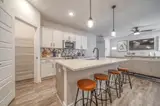 Allston living area - new construction rental home