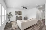 Amber Vista living area - new construction rental home