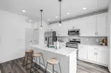 Amber Vista kitchen view - new construction rental home