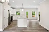 Dumphries Dr kitchen view - new construction rental home