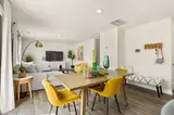 Mockingbird Meadows living area - new construction rental home