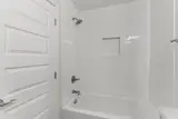 Poplar Creek bedroom interior - new construction rental home