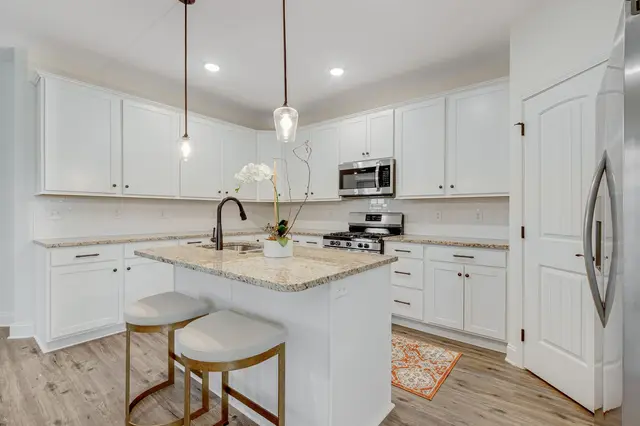 Preston Park interior living space with modern finishes in Maryville, TN