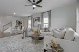 Preston Park living area - new construction rental home