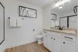 Preston Park bathroom design - new construction rental home
